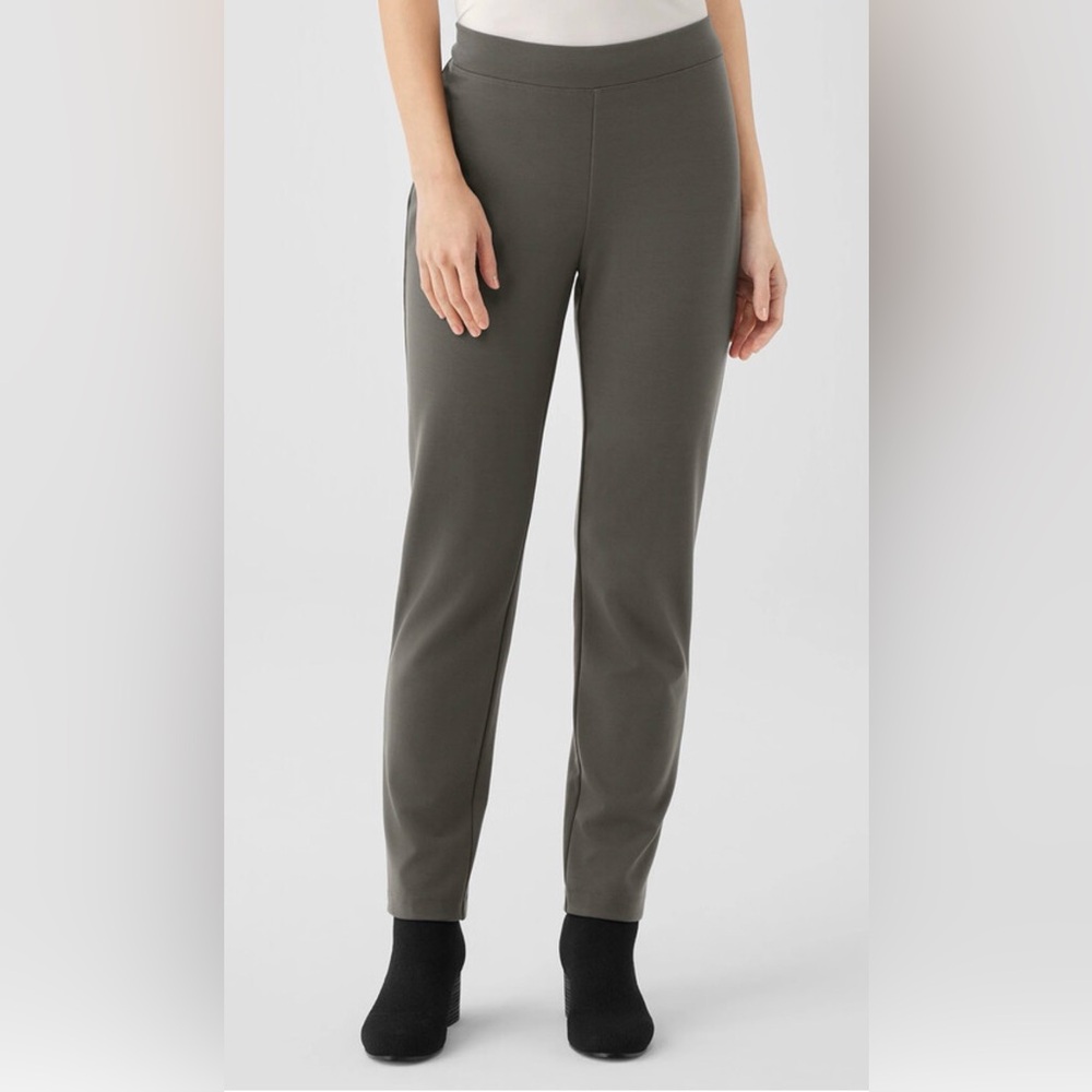 Eileen Fisher Washable Flex Ponte Slim Pant